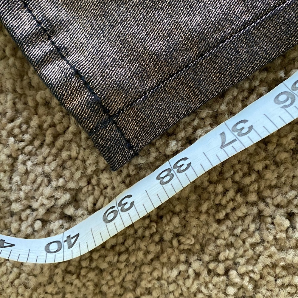7 for all mankind metallic jeans size 26 - Picture 4 of 7